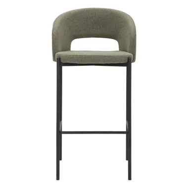 Stołek Barowy Helsinki Zielony Zestaw 2 szt 50 52 99 cm
